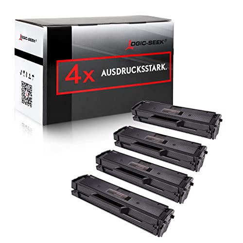 Logic-Seek 4X Toner kompatibel für MLT-D111S Multipack für Samsung Xpress M2026 M2070 M2070FW M2070W von Logic-Seek