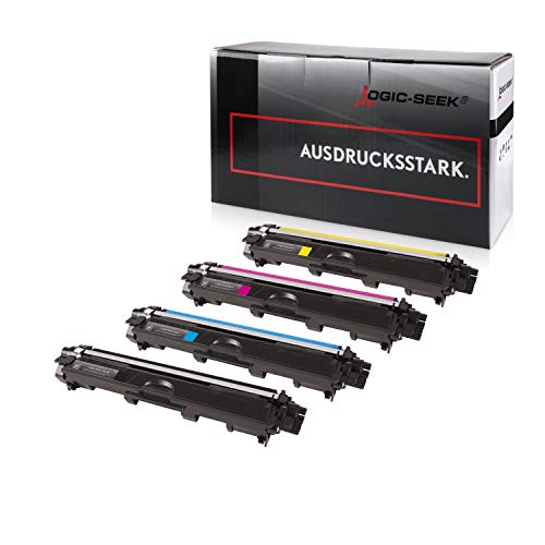 Logic-Seek 4X Toner kompatibel für TN241 TN245 Multipack für Brother DCP-9015CDW HL-3142CW MFC-9140CDN MFC-9332CDW von Logic-Seek