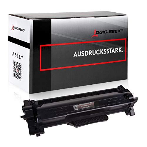 Logic-Seek Toner XL ersetzt Brother TN2420 TN2410 Schwarz 3.000 Seiten für Brother HL-L2350DW HL-L2370DN HL-L2375DW HL-L2310D MFC-L2710DW von Logic-Seek