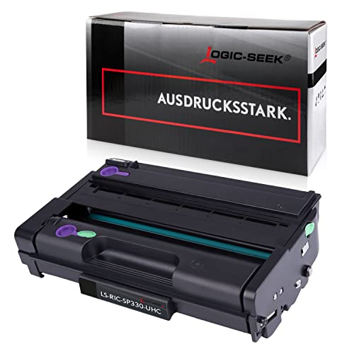 Logic-Seek Toner XXL kompatibel für Ricoh SP-330 H geeignet für SP-330DN SP-330SFN SP-330SN, 7.000 Seiten von Logic-Seek