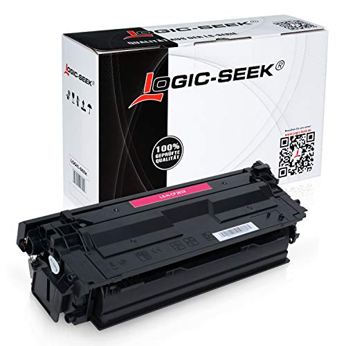 Logic-Seek Toner kompatibel mit HP CF363X für HP Color Laserjet Enterprise M552dn, M553 DN/n/x M577 c/DN/f - 508X - Magenta 9.500 Seiten von Logic-Seek