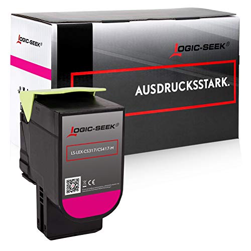 Logic-Seek Toner kompatibel mit Lexmark CS317DN CS417DN CS517DE CX317DN CX417DE CX517DE – Magenta 2300 Seiten Logic-Seek Toner kompatibel mit Lexmark CS317DN CS417DN CS517DE CX317DN CX417DE CX517DE – Magenta 2300 Seiten von Logic-Seek