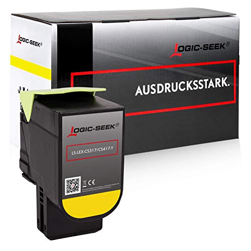Logic-Seek Toner kompatibel mit Lexmark CS317DN CS417DN CS517DE CX317DN CX417DE CX517DE – Yellow 2300 Seiten Logic-Seek Toner kompatibel mit Lexmark CS317DN CS417DN CS517DE CX317DN CX417DE CX517DE – Yellow 2300 Seiten von Logic-Seek