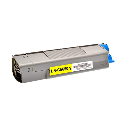 Toner für Oki C5650 Yellow - Yellow, 8.000 Seiten,kompatibel mit 43865705 von Logic-Seek