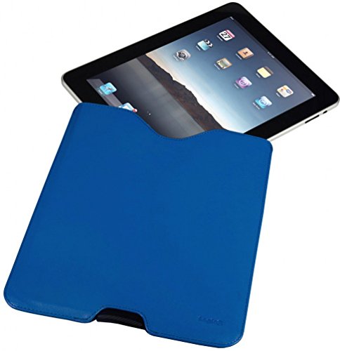 Logic3 Leather Case Leder-Schutzhülle für iPad und iPad2 blau von Logic3