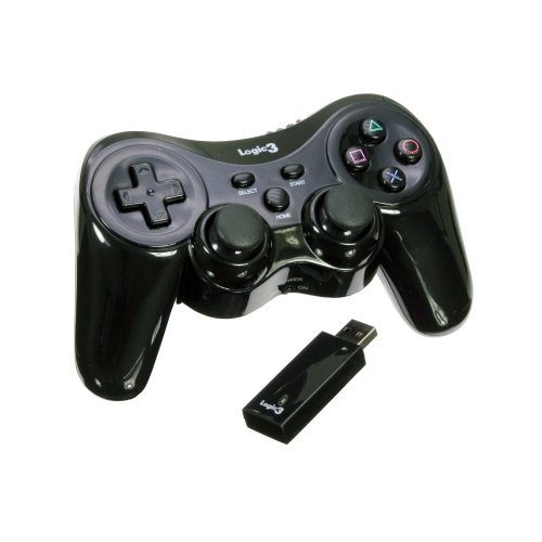 Playstation 3 - Stealthpad, kabelloses Gamepad mit Vibration Effekt von Logic3