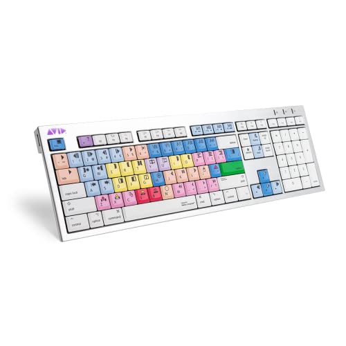 LOGICKEYBOARD Avid Media Composer Alba Mac/FR Azerty Tastatur von LogicKeyboard