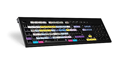 LogicKeyboard LKB-C4DB-AMBH-UK Tastatur, Maxon Cinema 4D Astra BL (Apple Mac) Schwarz/Bunt von LogicKeyboard