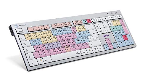 LogicKeyboard LKB-PT-AJPU-FR Tastatur, Avid Pro Tools Weiß/Bunt von LogicKeyboard