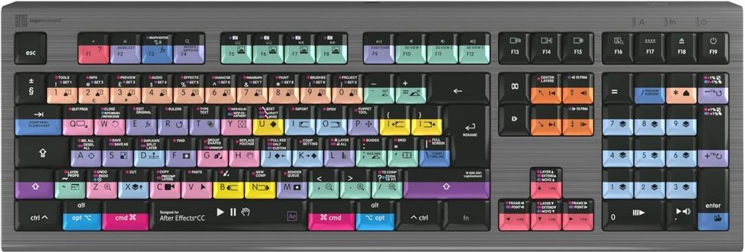 LogicKeyboard Adobe After Effects CC Astra 2 UK (Mac) (LKB-AECC-A2M-UK) von Logickeyboard