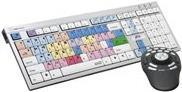 LogicKeyboard Avid Media Composer Slim dt. (PC/Slim) (LKB-MCOM4-AJPU-GR) von Logickeyboard