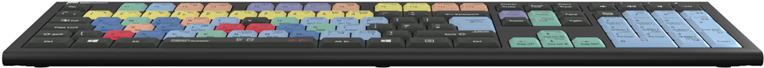 LogicKeyboard Cubase / Nuendo Astra 2 - Tastatur - hintergrundbeleuchtet - USB - QWERTY - GB - Tastenschalter: Scissor-Key - Schwarz (LKB-CBASE-A2PC-UK) von Logickeyboard