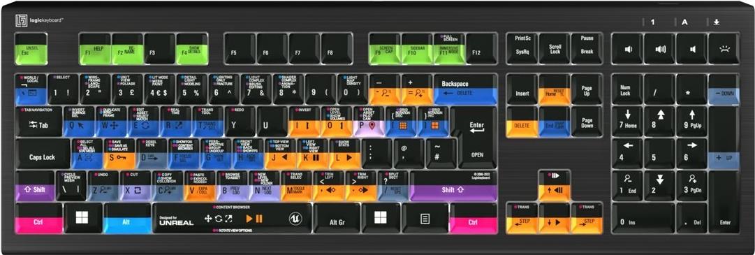 LogicKeyboard Unreal Engine Astra 2 UK (PC) (LKB-UNREAL-A2PC-UK) von Logickeyboard