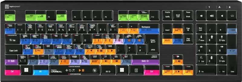 LogicKeyboard Unreal Engine Astra 2 UK (PC) (LKB-UNREAL-A2PC-UK) von Logickeyboard
