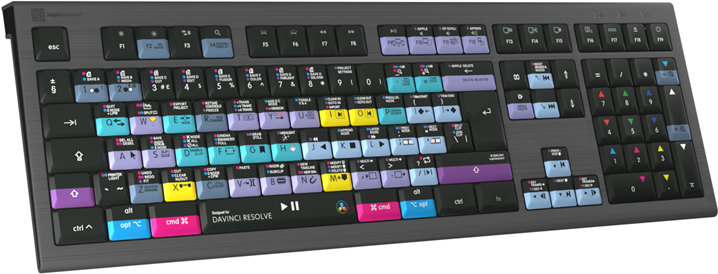 Logickeyboard ASTRA 2 Tastatur USB QWERTY Englisch Schwarz (LKB-RESB-A2M-UK) von Logickeyboard