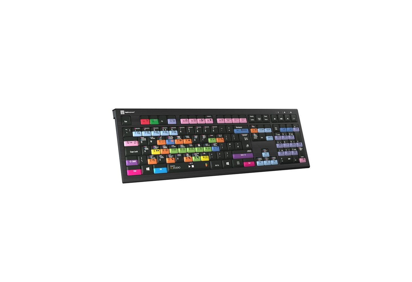 Logickeyboard Apple-Tastatur (FL Studio Astra 2 UK (PC) FL Studio Tastatur english - Apple Zubehö) von Logickeyboard