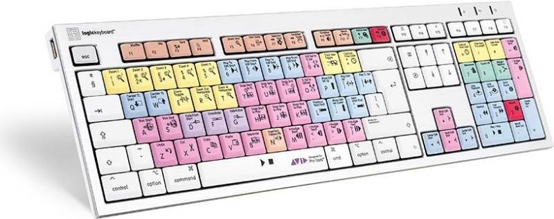 Logickeyboard LKB-PT-CWMU-UK. Tastatur Formfaktor: Standard. Tastatur-Stil: Gerade. Übertragungstechnik: Verkabelt, Geräteschnittstelle: USB, Tastatur-Schlüsselschalter: Mechanischer Switch, Tastaturaufbau: QWERTY. Kabellänge: 1,5 m. USB-Hub, Empfohlene Benutzung: Büro. Produktfarbe: Mehrfarbig (LKB-PT-CWMU-UK) von Logickeyboard