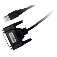 Adapter LogiLink USB 2.0 zu D-Sub 25-pin parallel St/Bu 1,8m (UA0054) von Logilink