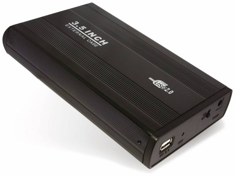 LOGILINK 8,9 cm (3,5") Festplatten-Gehäuse, USB 3.0 zu SATA, schwarz von Logilink