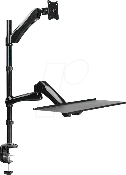 LOGILINK BP0030 - Arbeitsstation, Monitorhalterung, bis 13'' - 27'', verstellbar von Logilink