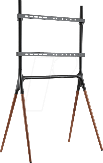 LOGILINK BP0078 - TV-Ständer mit Walnuss-Holzbeinen, 49-70” von Logilink