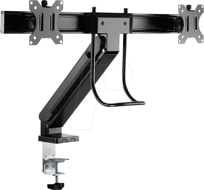 LOGILINK BP0102 - Monitor Halter, 2 Display, Tischmontage bis 69 cm (27'') mit Han von Logilink