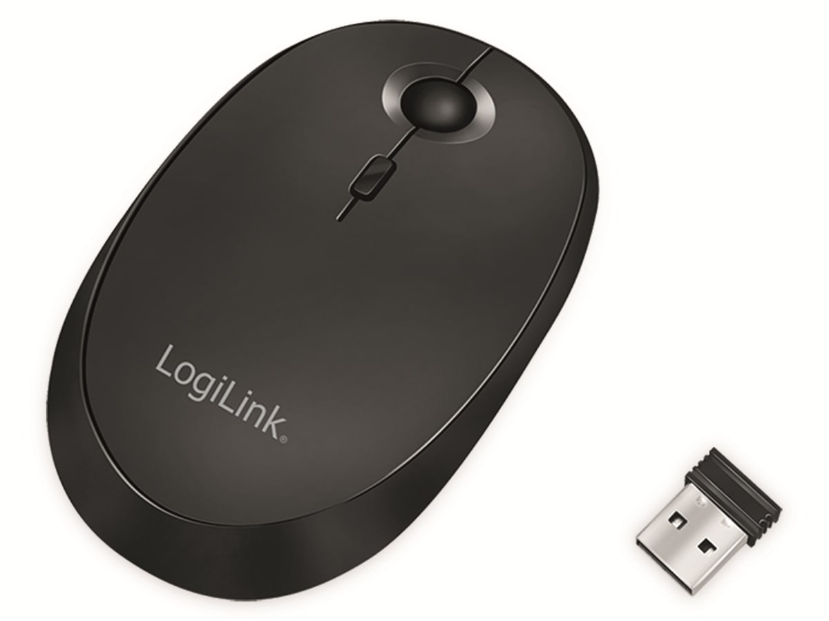 LOGILINK Bluetooth- und Funkmaus ID0204, Dual-Mode, schwarz von Logilink