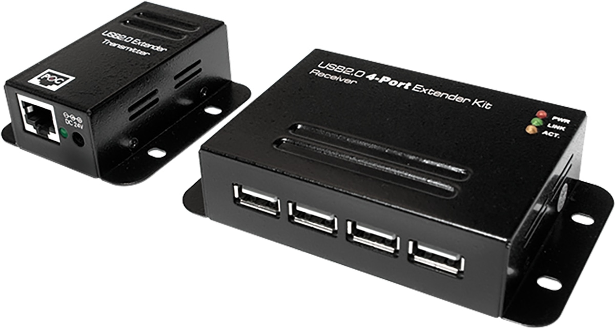 LOGILINK USB 2.0- CAT.5 Extender UA0252 50m von Logilink