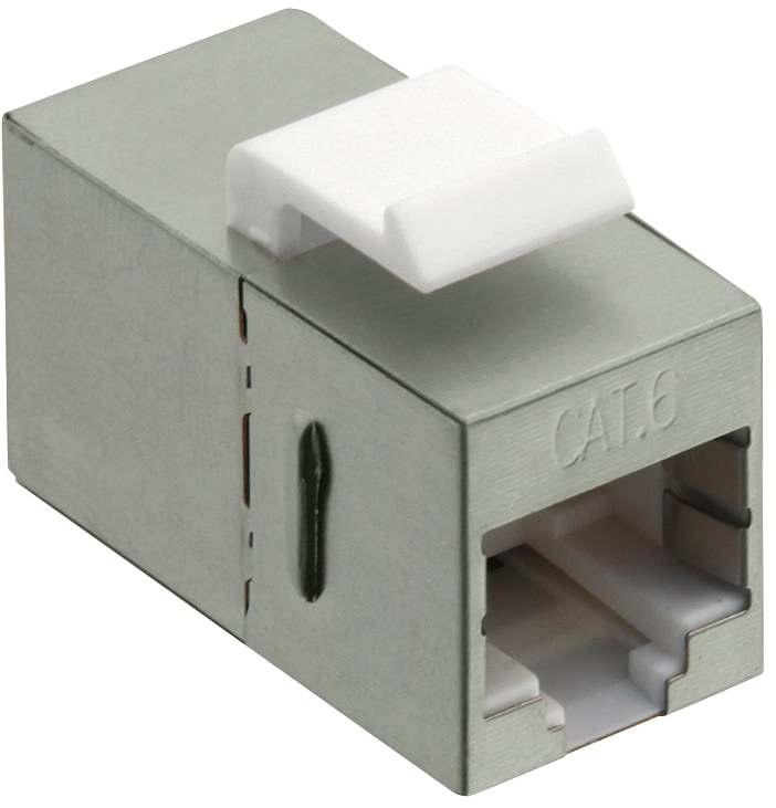 LOGILINK CAT.6 Keystone Kupplung NK4011 2x RJ45 STP, 14,6mm breit LOGILINK CAT.6 Keystone Kupplung NK4011 2x RJ45 STP, 14,6mm breit von Logilink