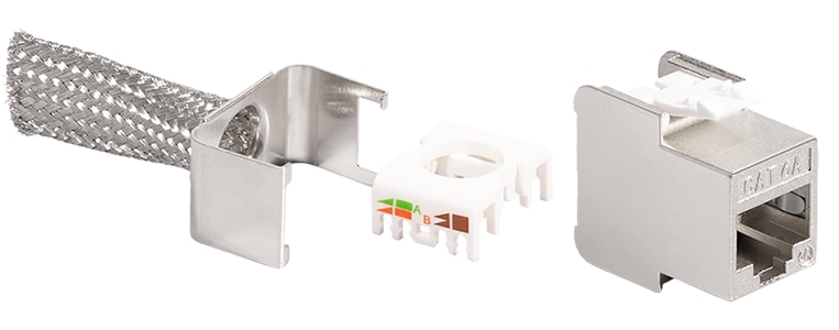 LOGILINK CAT.6A Keystone Buchse NK4075 geschirmt 24er Pack LOGILINK CAT.6A Keystone Buchse NK4075 geschirmt 24er Pack von Logilink