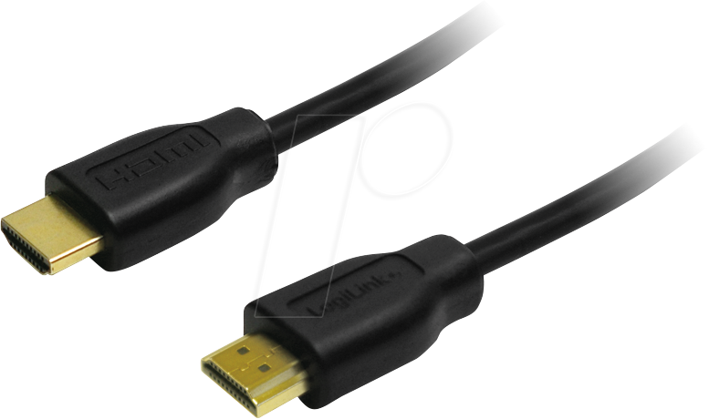 LOGILINK CH0005 - HDMI A Stk. > HDMI A Stk., 4K@30 Hz, 0,5 m von Logilink