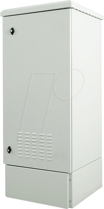 LOGILINK D24F66G - Outdoor Gehäuse für Glasfaserverteilung FTTX, 24 HE, IP65 von Logilink