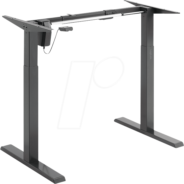 LOGILINK EO0029 - Elektrisch verstellbares Schreibtischgestell, 1 Motor, schwarz von Logilink