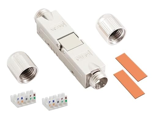 LOGILINK Feldkonfektionierbarer Kabelverbinder MP0073 CAT6A geschirmt LOGILINK Feldkonfektionierbarer Kabelverbinder MP0073 CAT6A geschirmt von Logilink