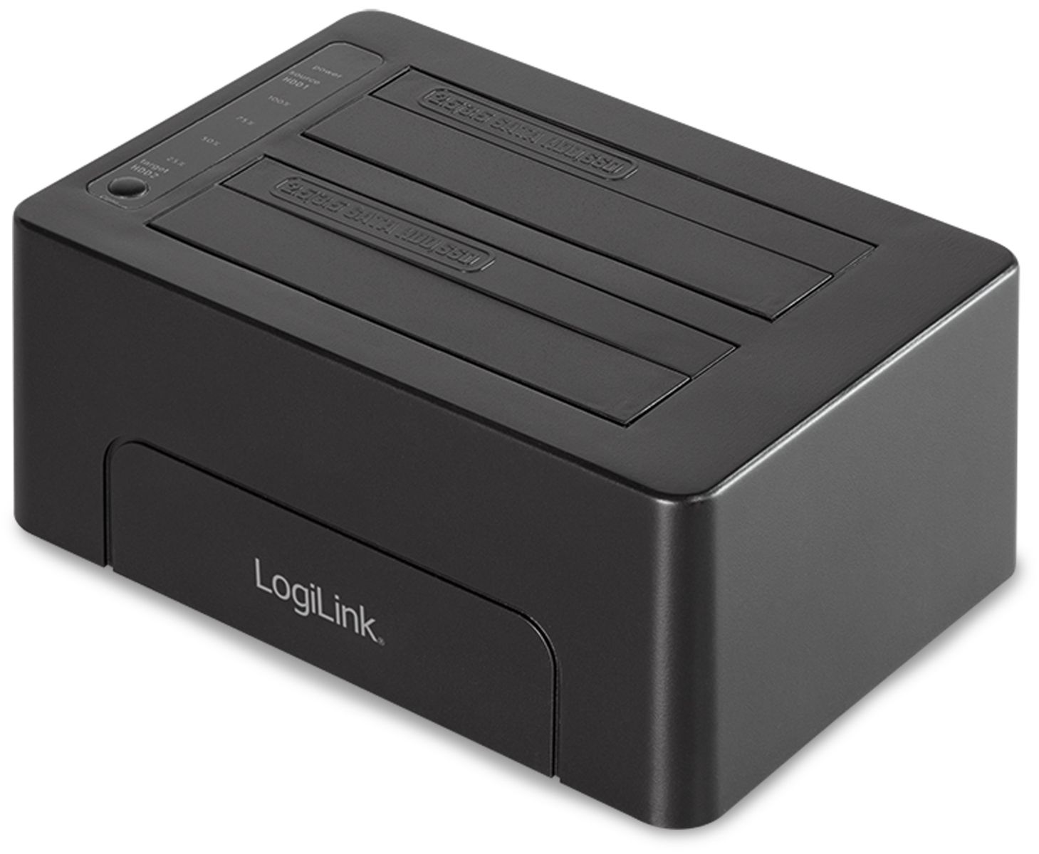 LOGILINK Festplatten-Dockingstation QP0028, 2x 6,35 cm (2,5")/ 8,9 cm (3,5") von Logilink