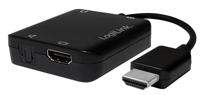 LOGILINK HDMI-Audio-Extractor CV0106 4K 30Hz LOGILINK HDMI-Audio-Extractor CV0106 4K 30Hz von Logilink
