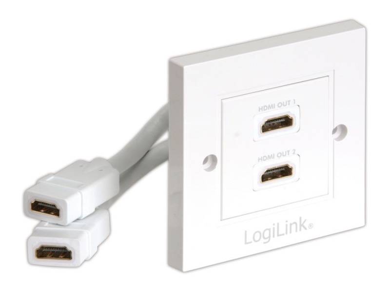 LOGILINK HDMI-Dose, 2-Port von Logilink