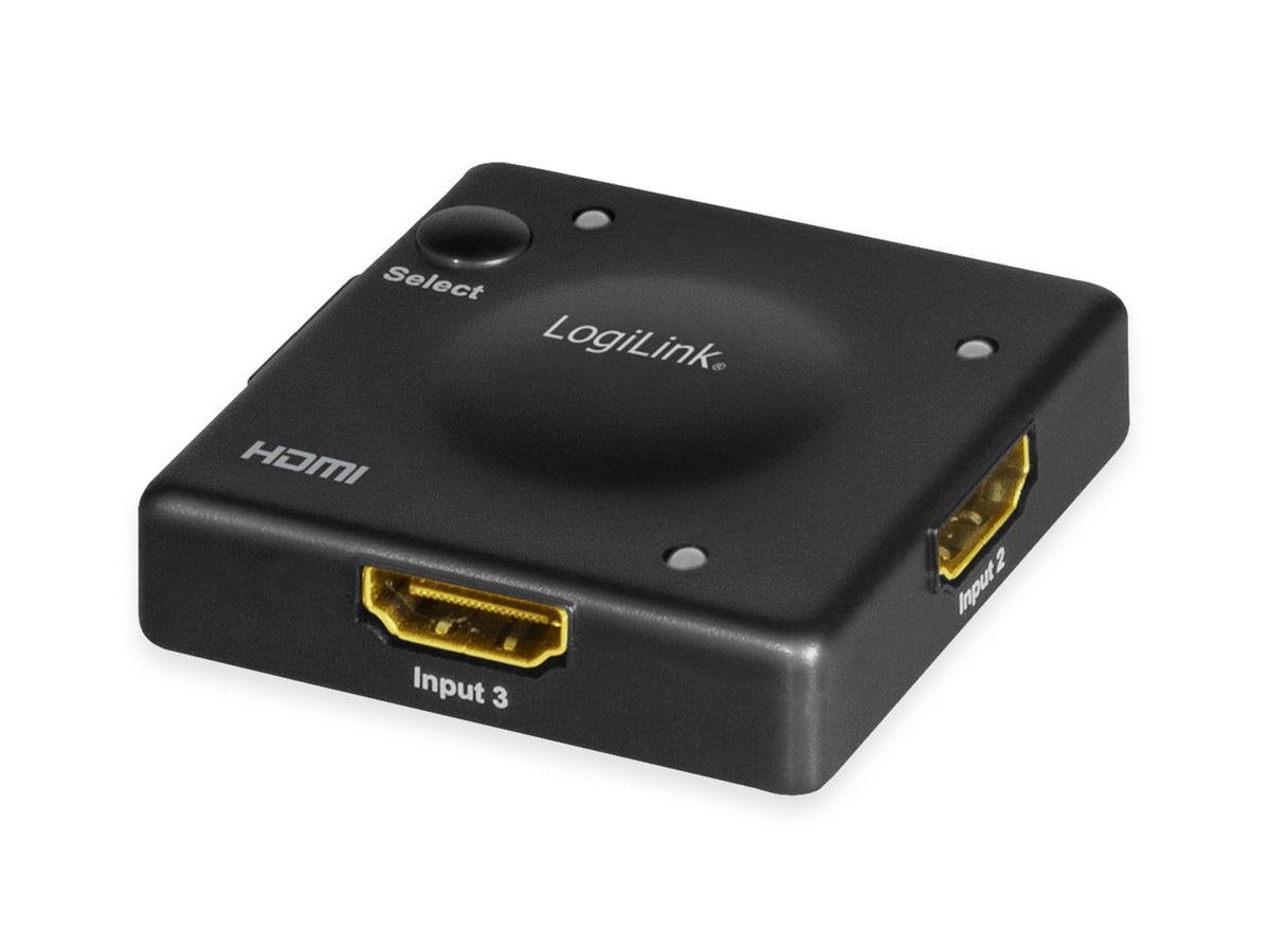 LOGILINK HDMI-Switch HD0041, 3x1-Port, 1080p/60 Hz, Mini LOGILINK HDMI-Switch HD0041, 3x1-Port, 1080p/60 Hz, Mini von Logilink