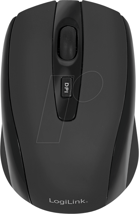 LOGILINK ID0031 - Maus (Mouse), Funk, optisch, schwarz von Logilink