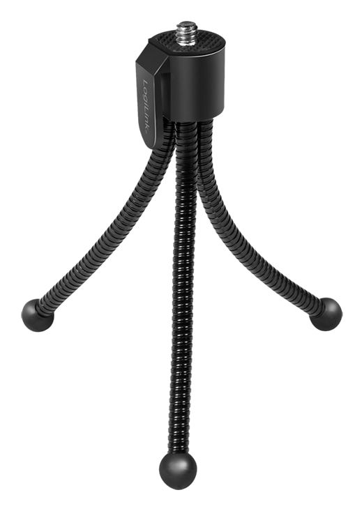 LOGILINK Mini-Stativ AA0139, 12 cm, flexible Beine von Logilink