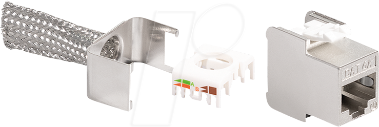 LOGILINK NK4075 - Keystone RJ45 Buchse > Cat.6a STP, 24 Stück von Logilink