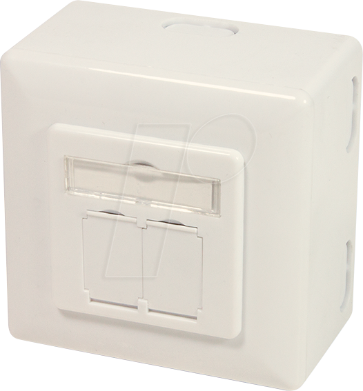 LOGILINK NP0006A - Auf-/Unterputzdose Cat.6 vollgeschirmt RAL9010 LOGILINK NP0006A - Auf-/Unterputzdose Cat.6 vollgeschirmt RAL9010 von Logilink
