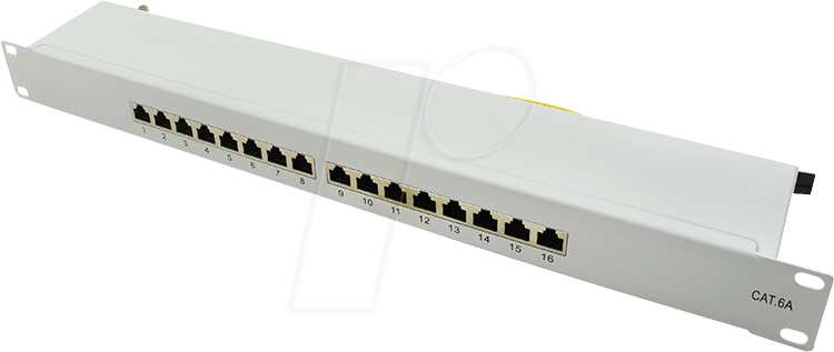 LOGILINK NP0075 - Patchpanel, 19”, 16-Port, Cat.6 von Logilink