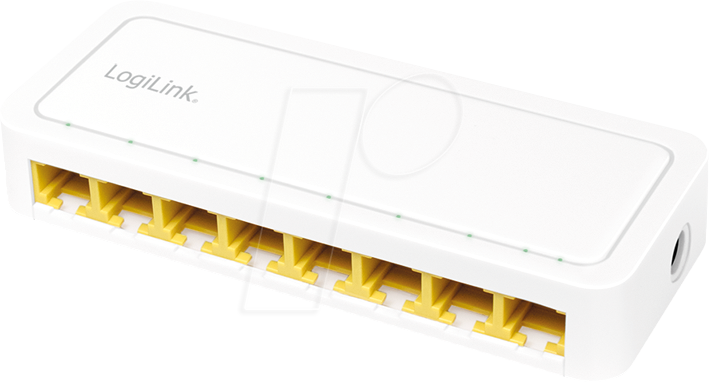 LOGILINK NS0115 - Switch, 8-Port, Gigabit Ethernet von Logilink