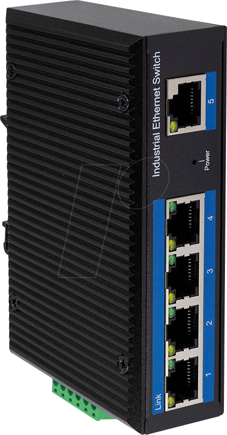 LOGILINK NS200P - Switch, 5-Port, Fast Ethernet, PoE von Logilink