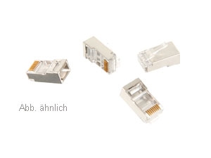 LOGILINK RJ45 Western-Modularstecker mit Führungskamm von Logilink