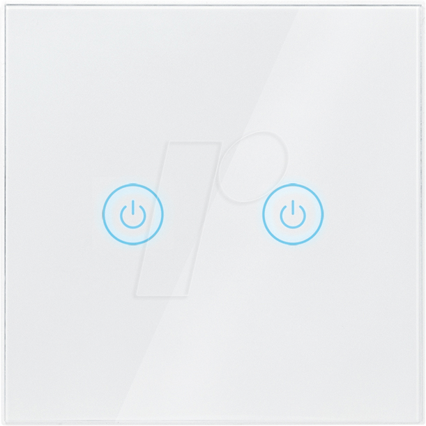LOGILINK SH0125 - WLAN Wandschalter, 2-fach, TUYA LOGILINK SH0125 - WLAN Wandschalter, 2-fach, TUYA von Logilink