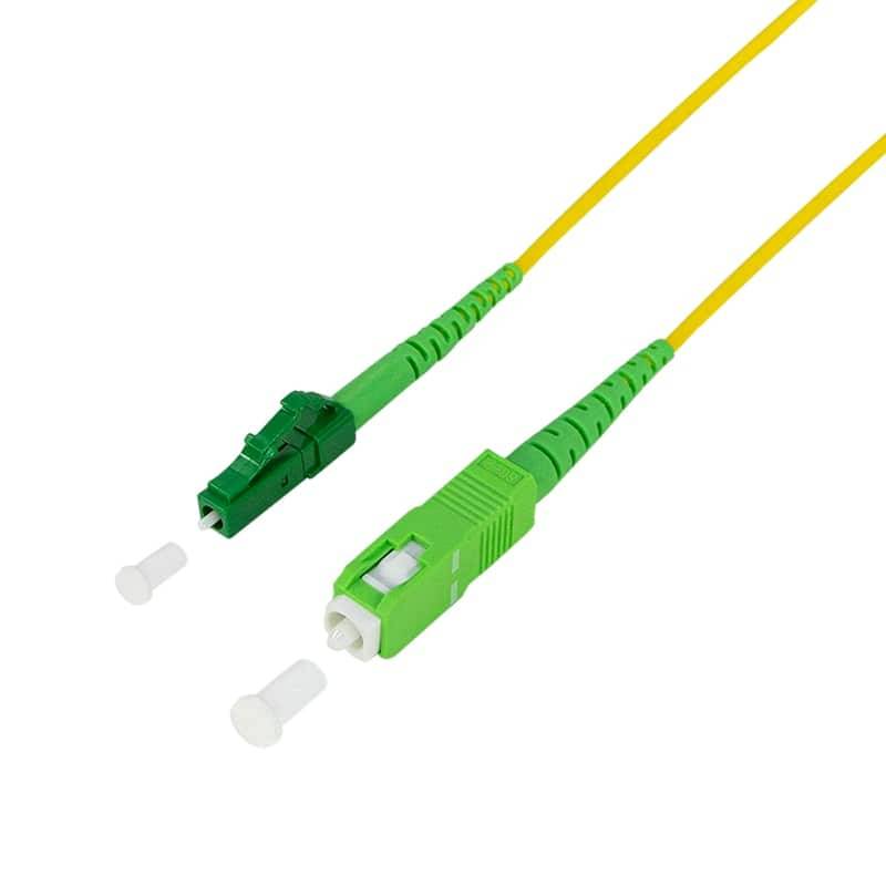 LOGILINK Singlemode Glasfaserkabel SC-APC/LC-APC, OS2, Simplex, 2,0m von Logilink
