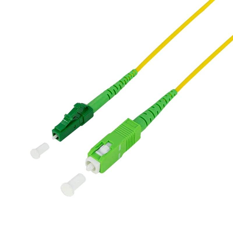 LOGILINK Singlemode Glasfaserkabel SC-APC/LC-APC, OS2, Simplex, 20,0m von Logilink