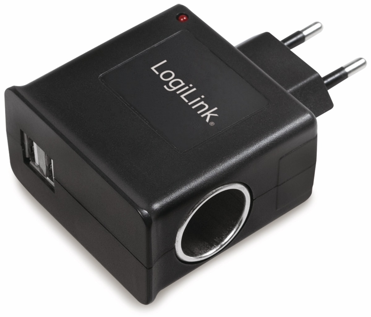 LOGILINK Stecker-Schaltnetzteil mit USB- und KFZ-Buchse LOGILINK Stecker-Schaltnetzteil mit USB- und KFZ-Buchse von Logilink